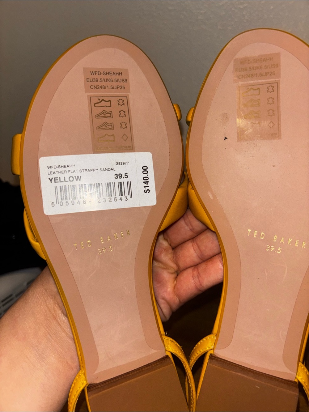 Ted baker sandals size 9 New - Picture 3 of 4